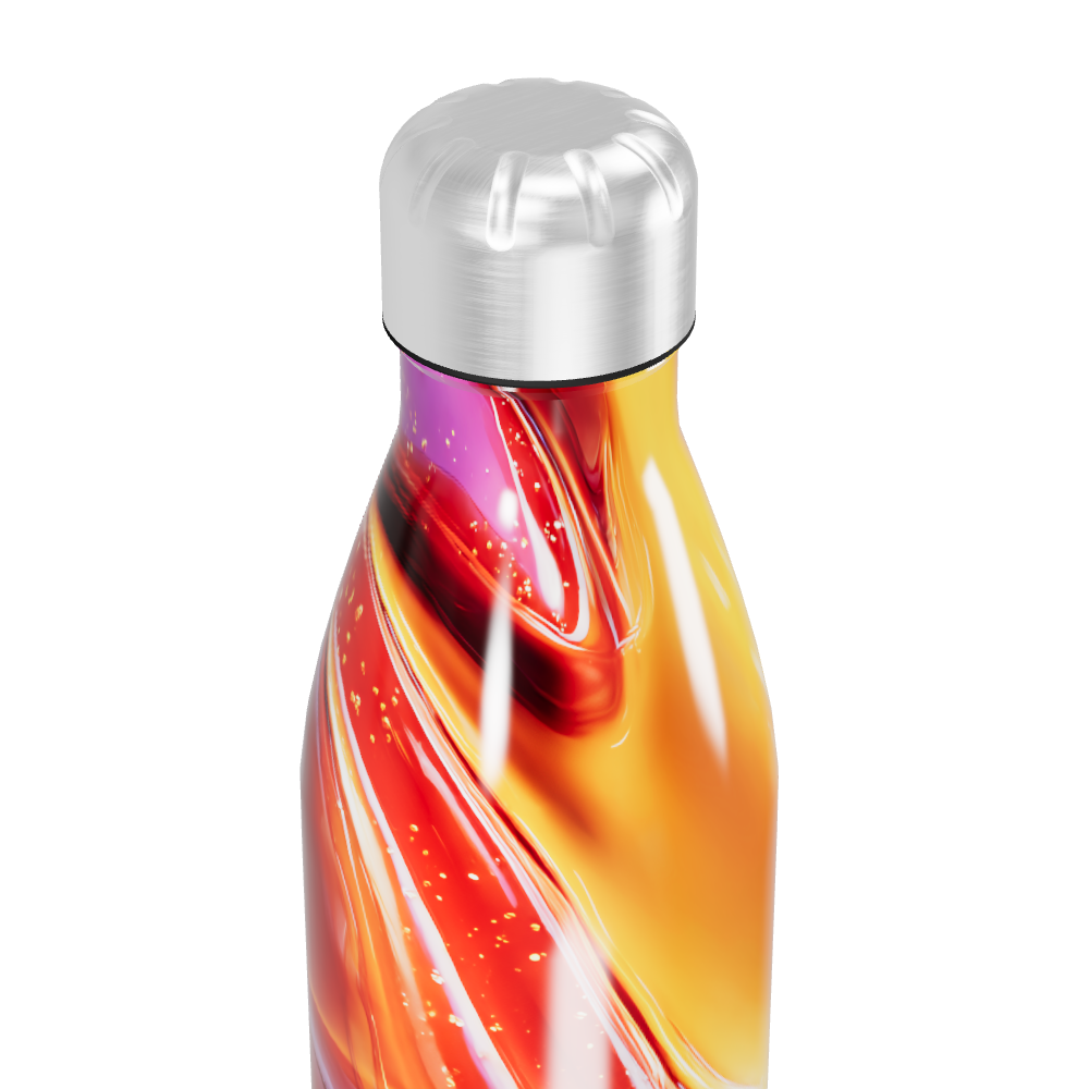 Garrafa Inox Estampa Colorida 500ml