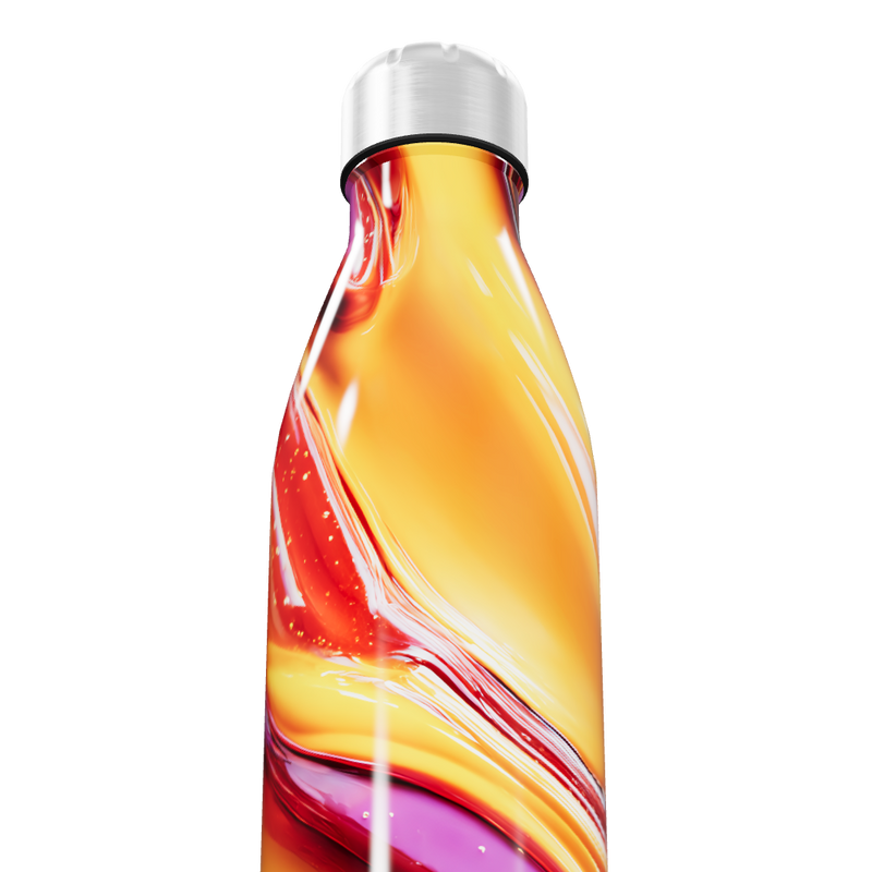 Garrafa Inox Estampa Colorida 500ml