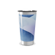 Copo Térmico - Azul com Estampa Geométrica