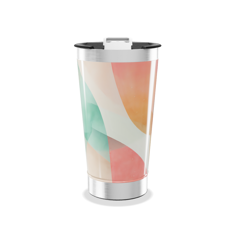 Copo Térmico - Estampa Multicolorida