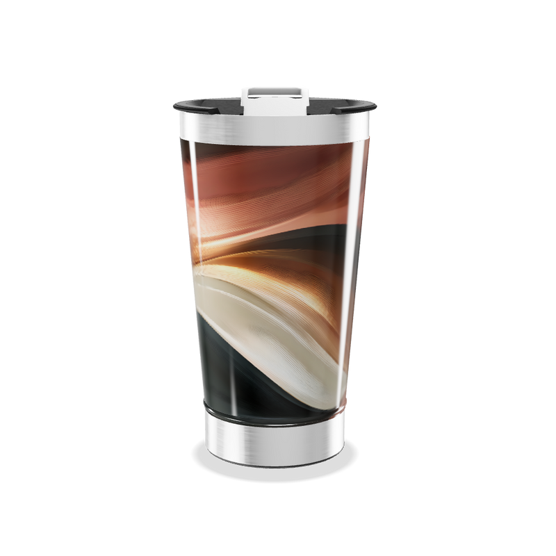 Copo Térmico - Abstrato Multicolorido Inox