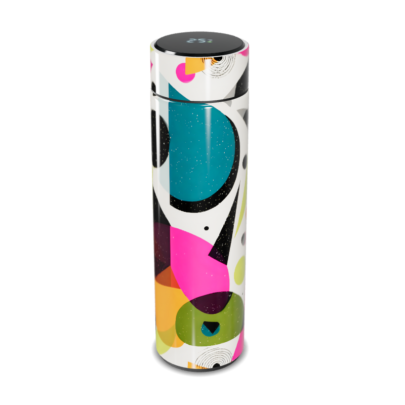 Garrafa Térmica Touch - Estampa Colorida Moderna