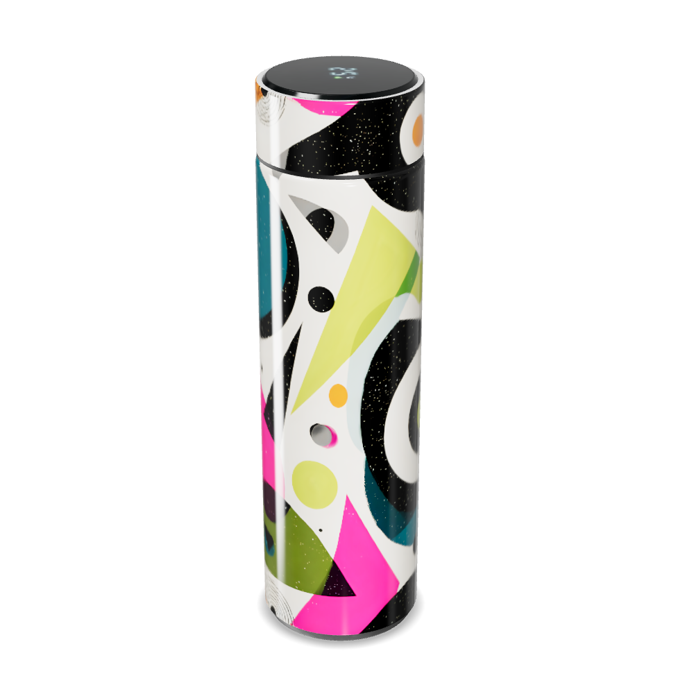 Garrafa Térmica Touch - Estampa Colorida Moderna