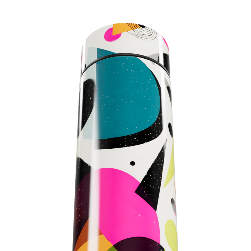 Garrafa Térmica Touch - Estampa Colorida Moderna