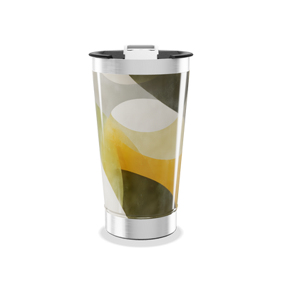 Copo Térmico - Estampa Abstrata Colorida