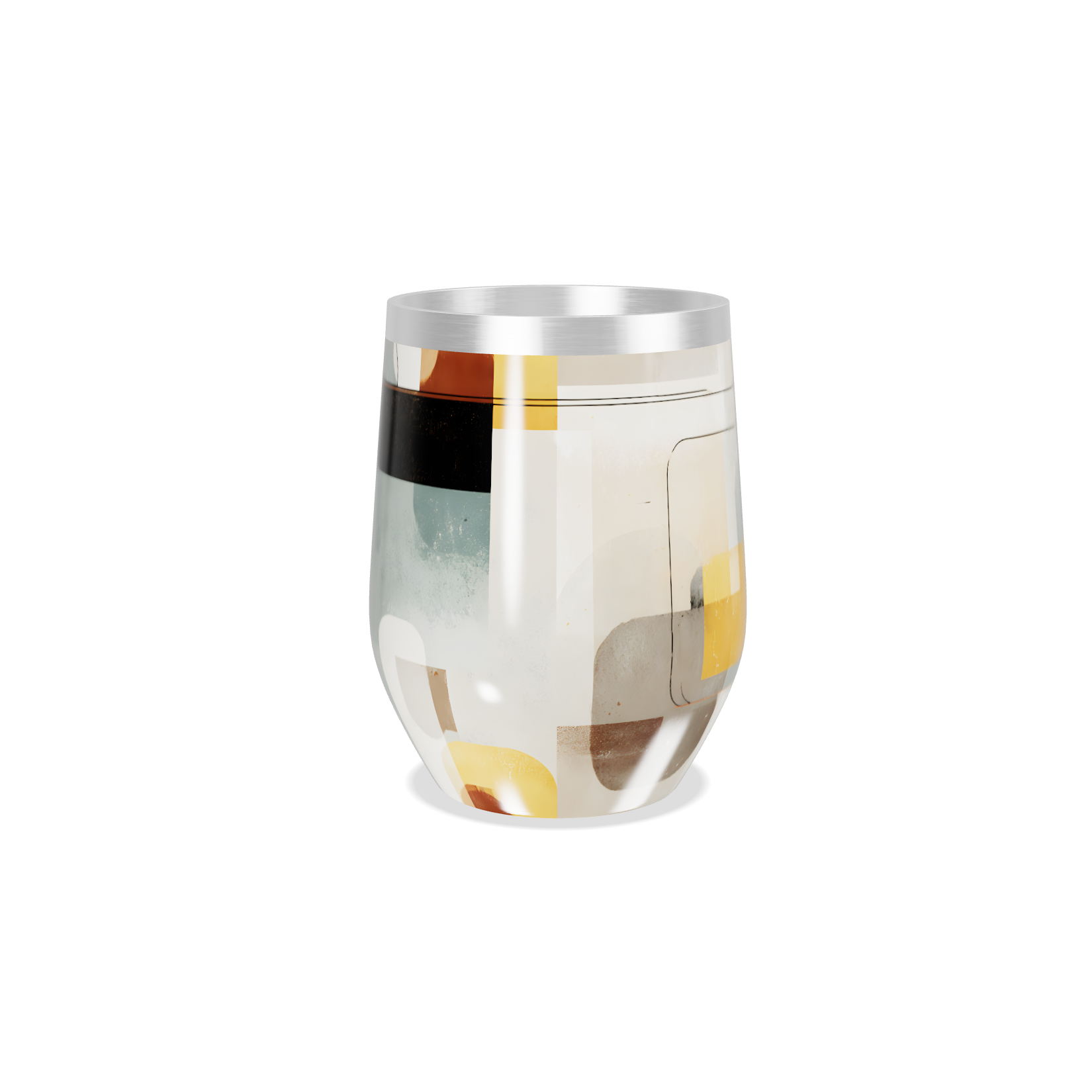 Copo Térmico Slim - Geométrico Colorido