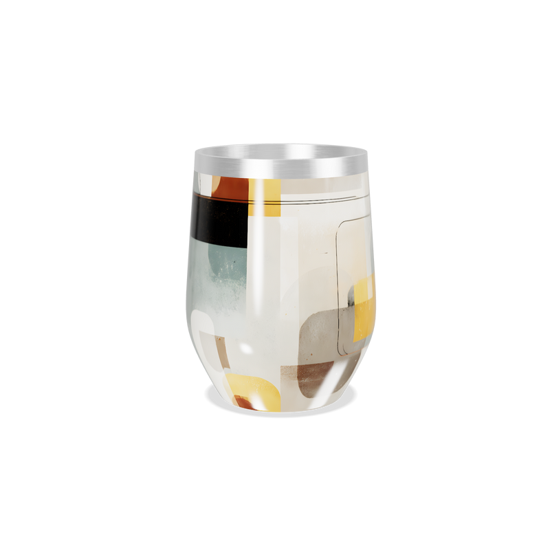 Copo Térmico Slim - Geométrico Colorido