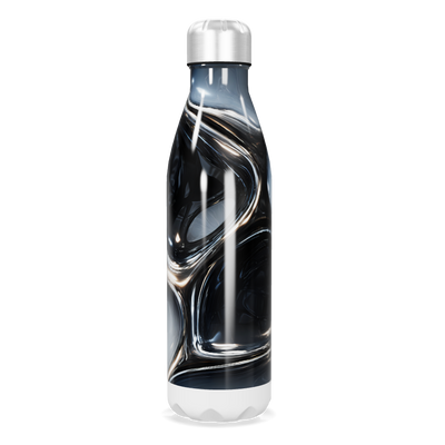 Garrafa Inox - Design Preto Moderno