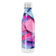 Garrafa Inox - Azul Rosa Abstrata