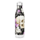 Garrafa Inox - Caveira Flores Preta