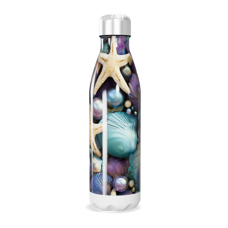 Garrafa Inox - Estampa Marinha Colorida