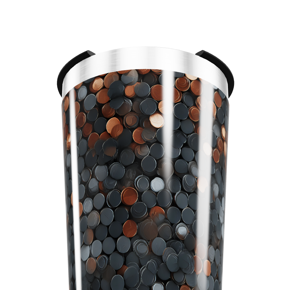 Copo Térmico - Estampa Pontos Coloridos