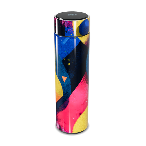 Garrafa Térmica Touch - Colorida com Estampa Moderna