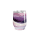 Copo Térmico Slim - Estampa Ondas Roxas