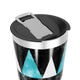 Copo Térmico - Geométrico Azul e Preto