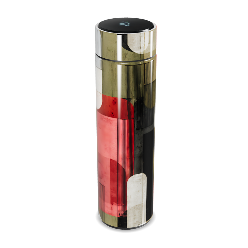 Garrafa Térmica Touch - Estampa Colorida Moderna