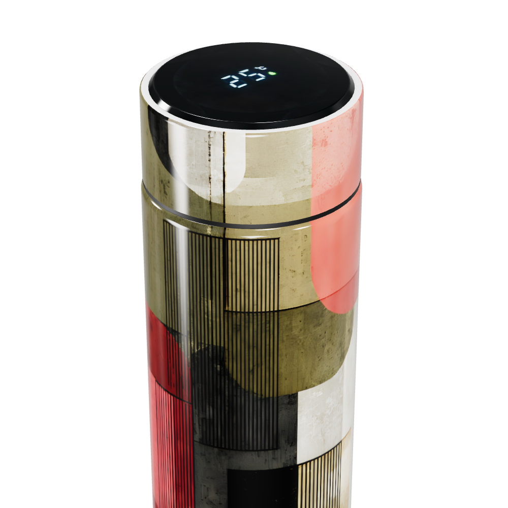 Garrafa Térmica Touch - Estampa Colorida Moderna