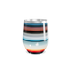 Copo Térmico Slim - Listrado Multicolorido Inox