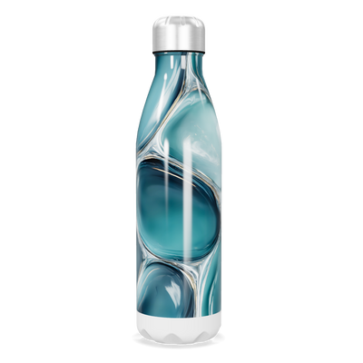 Garrafa Inox - Azul Abstrato 750ml