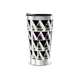 Copo Térmico - Estampa Geométrica Preta e Branca
