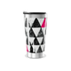 Copo Térmico - Triângulos Preto e Rosa