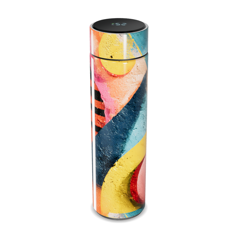 Garrafa Térmica Touch - Colorida com Display Digital