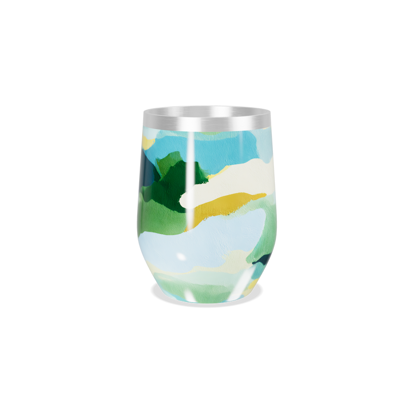 Copo Térmico Slim - Estampa Colorida Aço Inox