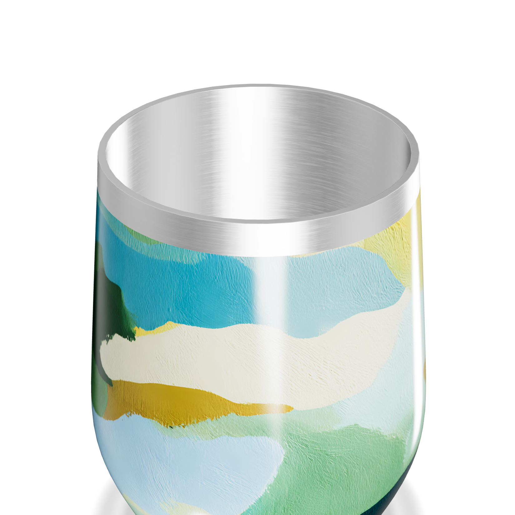 Copo Térmico Slim - Estampa Colorida Aço Inox