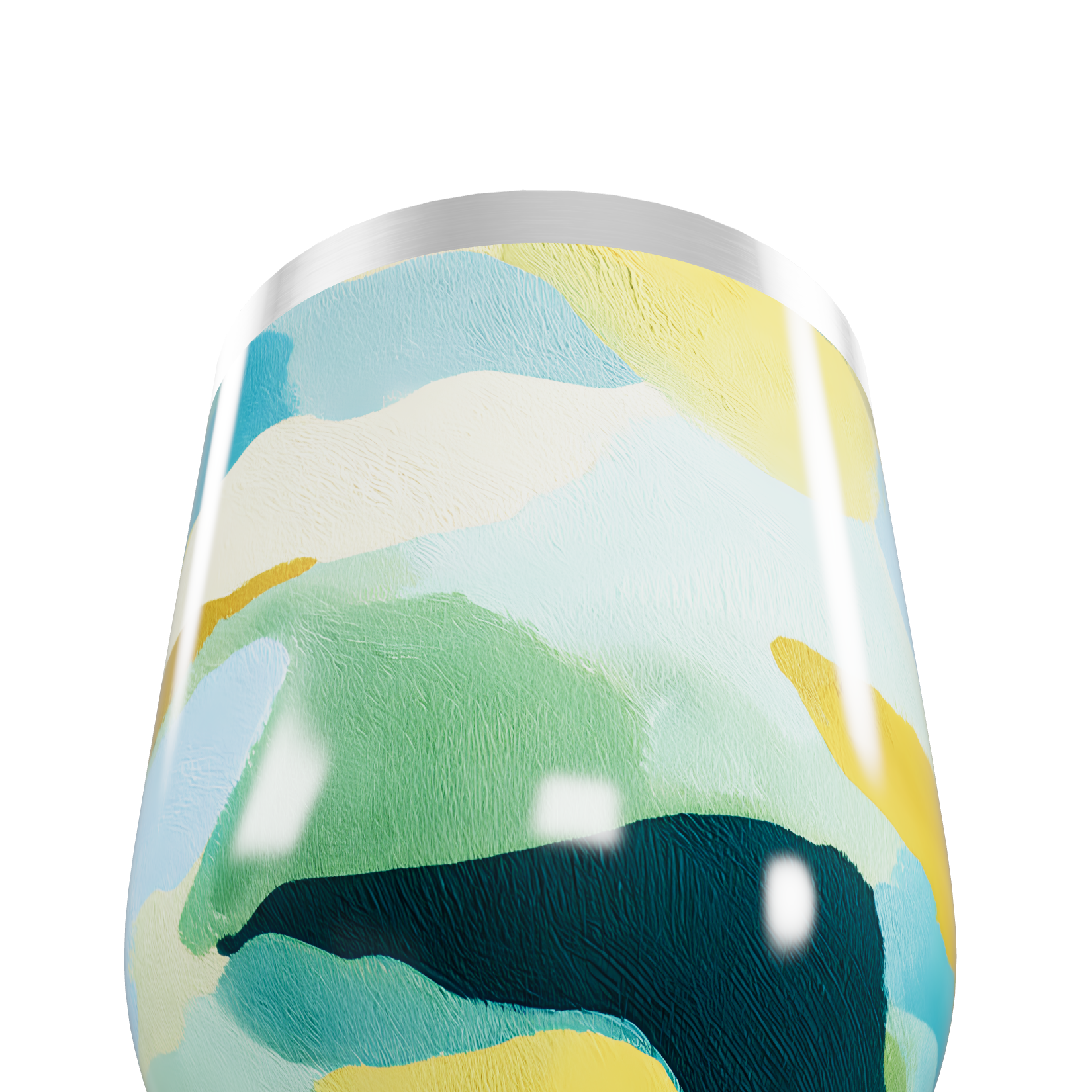 Copo Térmico Slim - Estampa Colorida Aço Inox