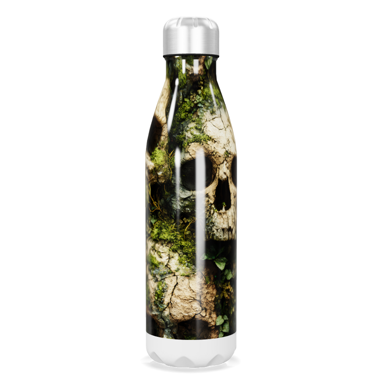 Garrafa Inox - Caveira Verde Impressa