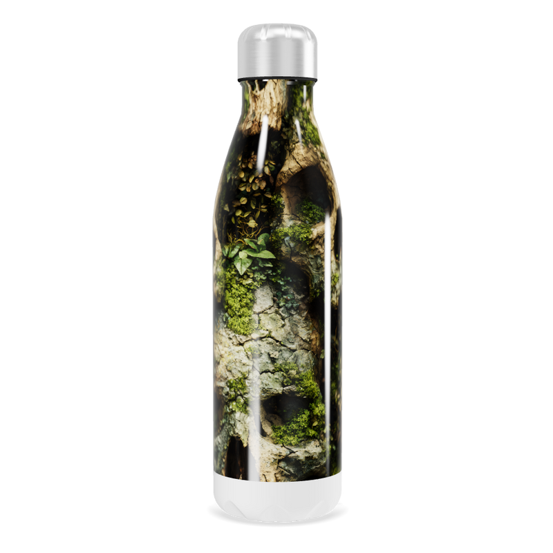 Garrafa Inox - Caveira Verde Impressa