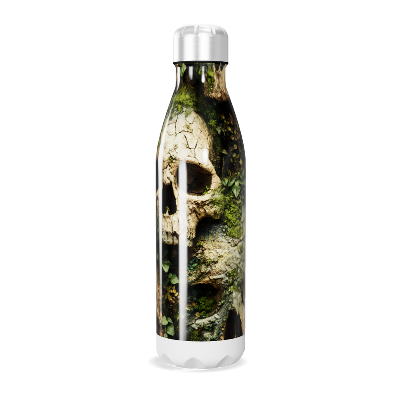 Garrafa Inox - Caveira Verde Impressa