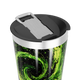 Copo Térmico - Verde com Estampa Abstrata