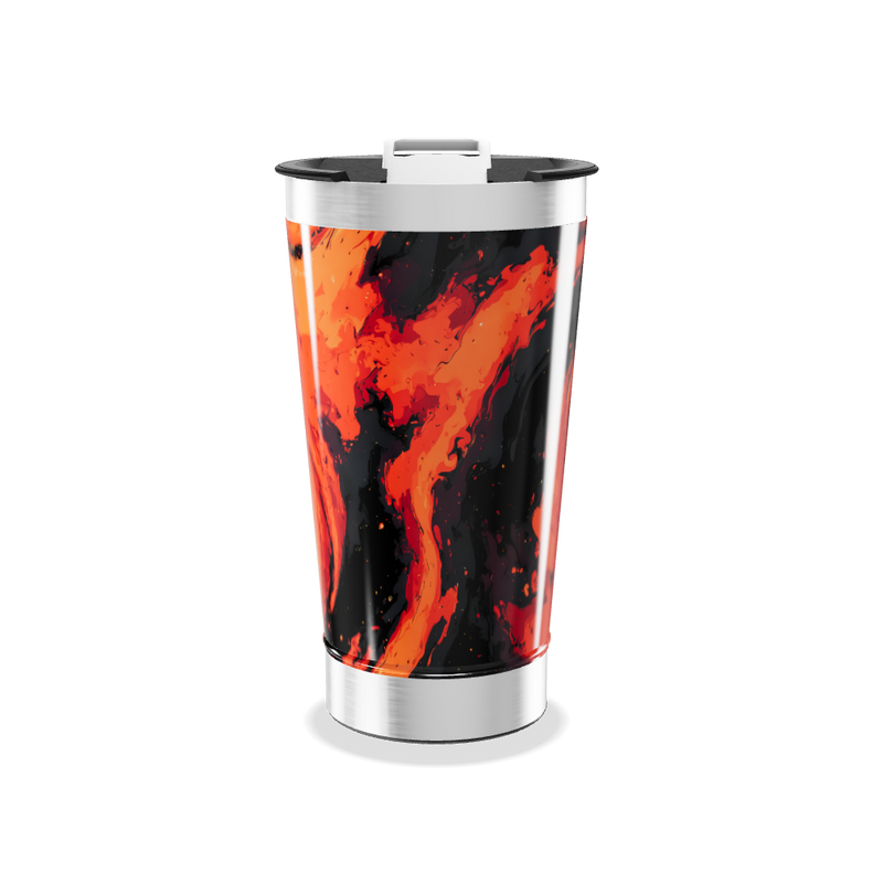 Copo Térmico - Estampa Lava Aço Inox