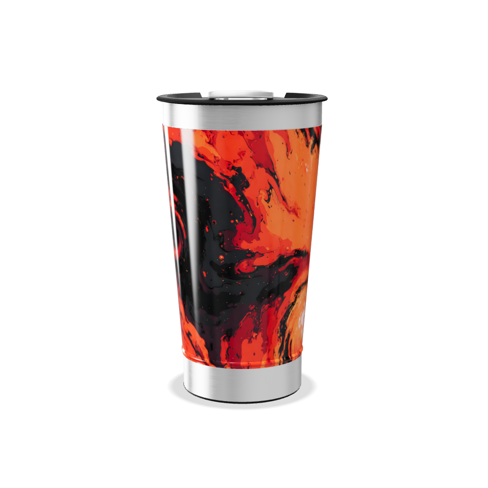 Copo Térmico - Estampa Lava Aço Inox