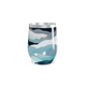 Copo Térmico Slim - Azul Ondas Elegantes