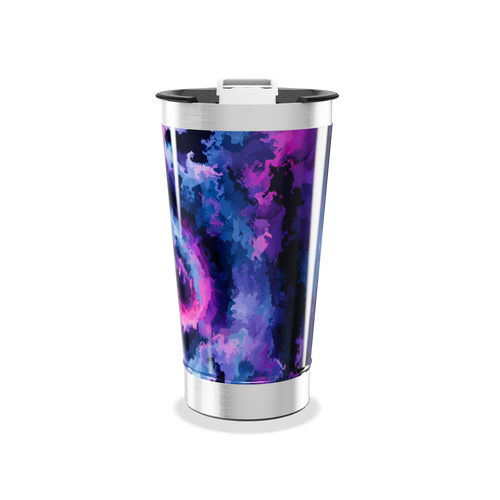 Copo Térmico - Estampa Galáxia Colorida