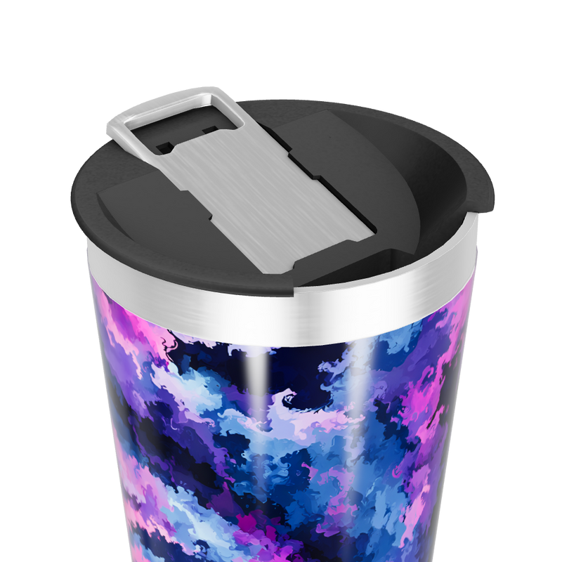 Copo Térmico - Estampa Galáxia Colorida