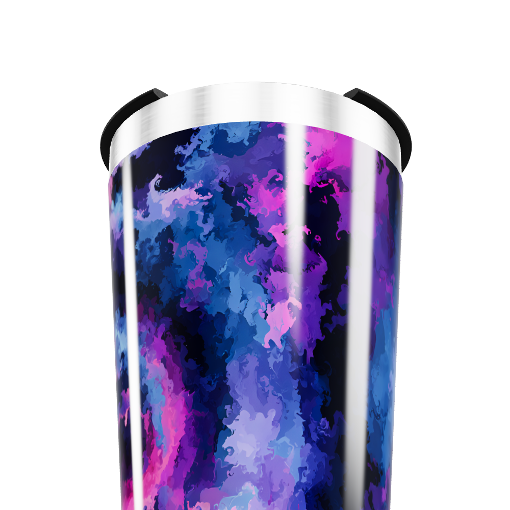 Copo Térmico - Estampa Galáxia Colorida