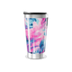 Copo Térmico - Estampa Floral Azul e Rosa
