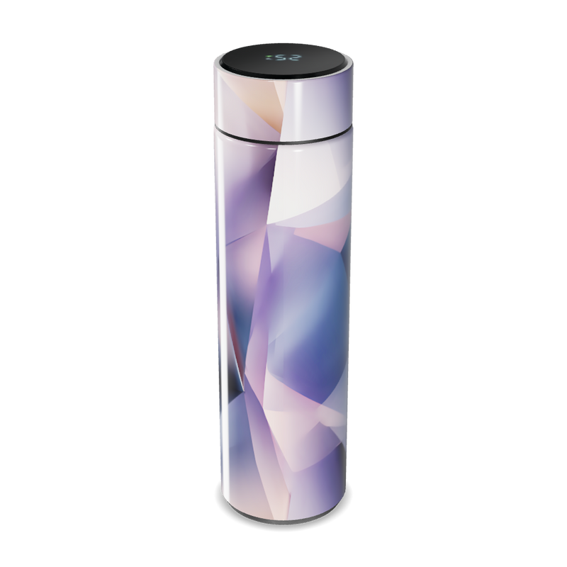 Garrafa Térmica Touch - Azul Geométrica