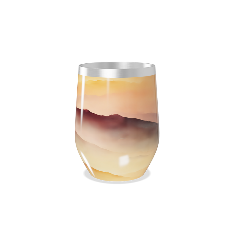 Copo Térmico Slim - Estampa Pôr do Sol