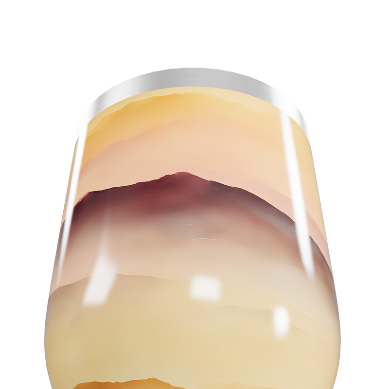 Copo Térmico Slim - Estampa Pôr do Sol