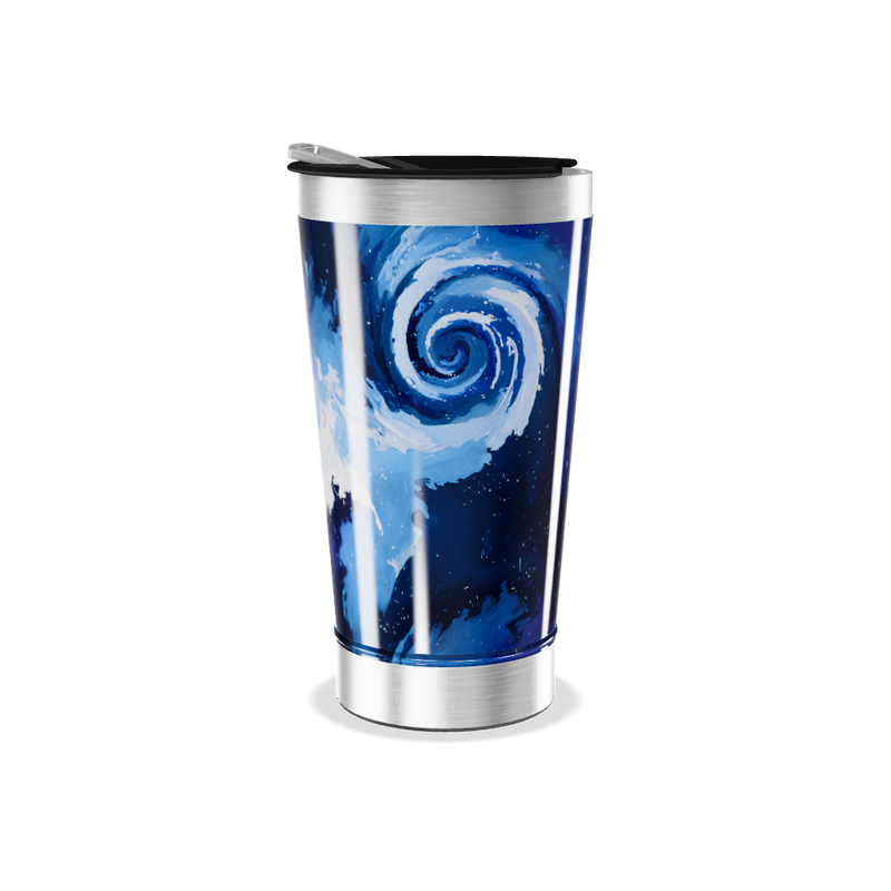 Copo Térmico - Galáxia Azul Inox
