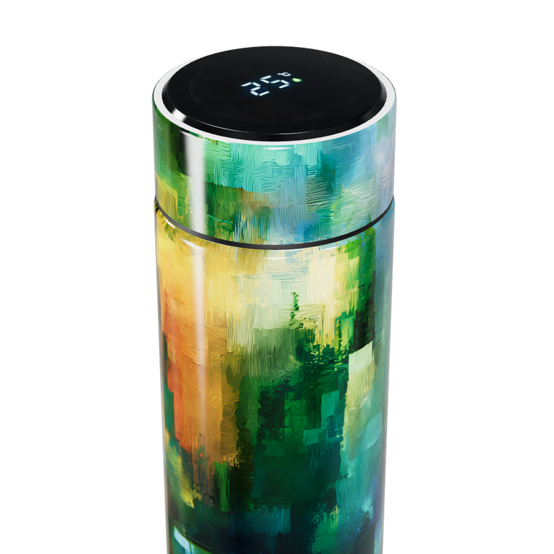 Garrafa Térmica Touch - Estampa Colorida