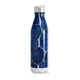 Garrafa Inox Azul - Design Geométrico