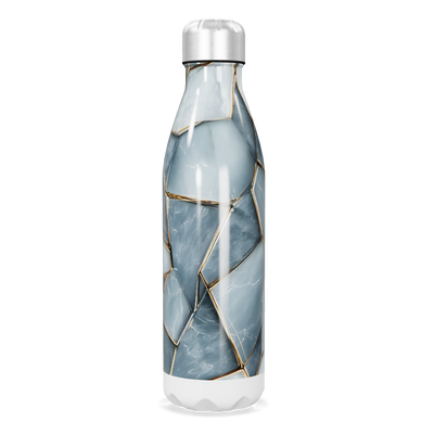 Garrafa Inox - Azul Marmorizada 750ml