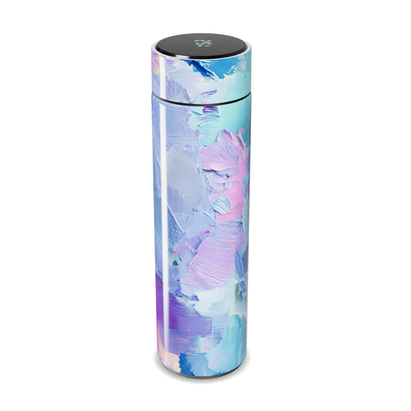 Garrafa Térmica Touch - Azul Multicolorida