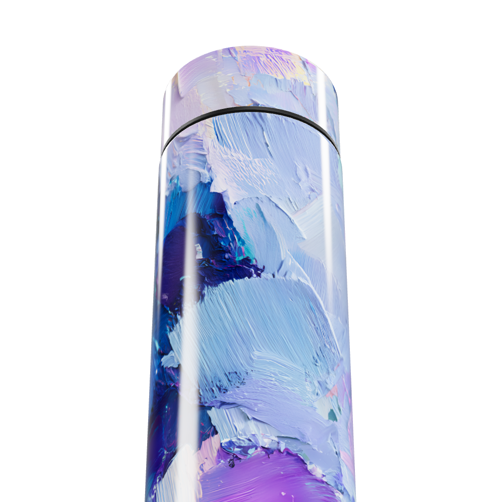 Garrafa Térmica Touch - Azul Multicolorida