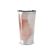 Copo Térmico - Mármore Rosa Aço Inox